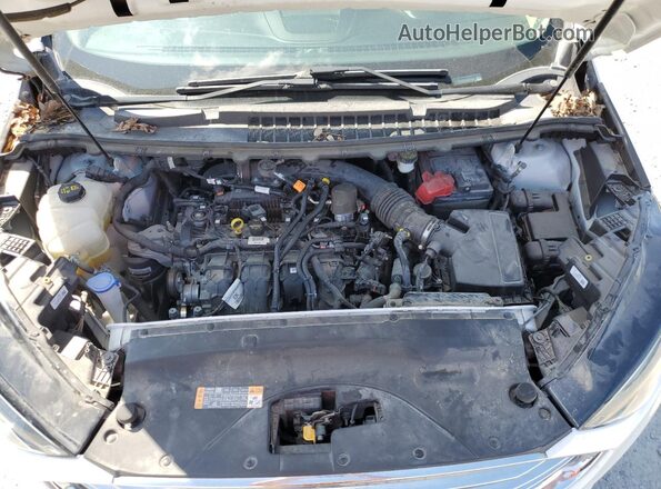 2FMPK4J9XLBB17015 2020 FORD EDGE White უკანა სალონის ხედი