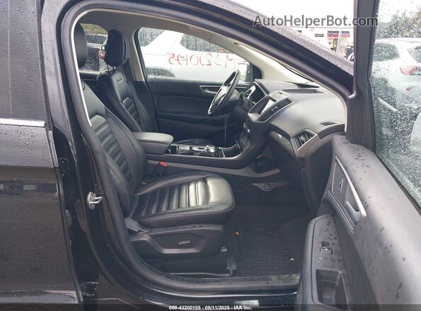 2FMPK4J9XLBB64643 2020 FORD EDGE Black წინა სალონის ხედი