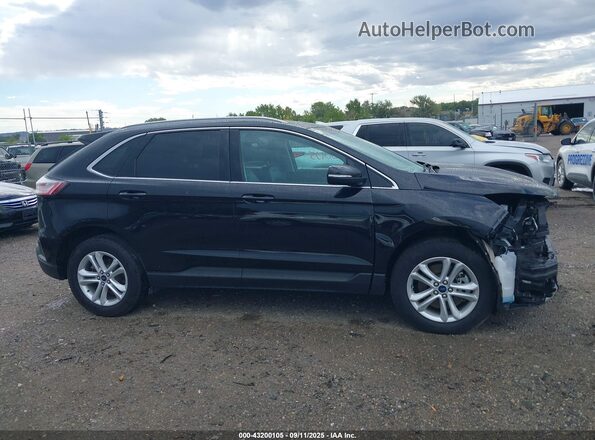 2FMPK4J9XLBB64643 2020 FORD EDGE Black უკანა სალონის ხედი