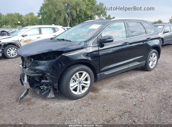 2FMPK4J9XLBB64643 2020 FORD EDGE Black წინა მარცხენა ხედი სამი მეოთხედიდან
