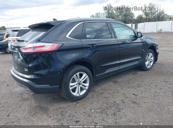 2FMPK4J9XLBB64643 2020 FORD EDGE Black უკანა მარჯვენა