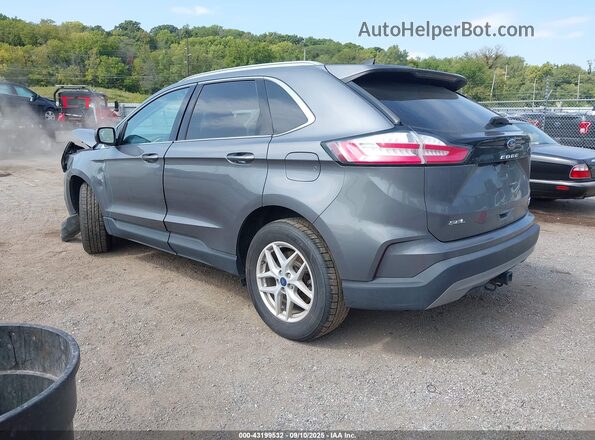 2FMPK4J9XMBA44231 2021 FORD EDGE Серый Задняя левая четверть