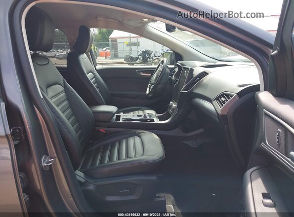 2FMPK4J9XMBA44231 2021 FORD EDGE Серый Вид салона спереди