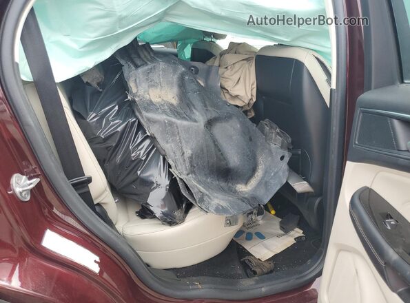 2FMPK4K92JBC16309 2018 FORD EDGE Красный 