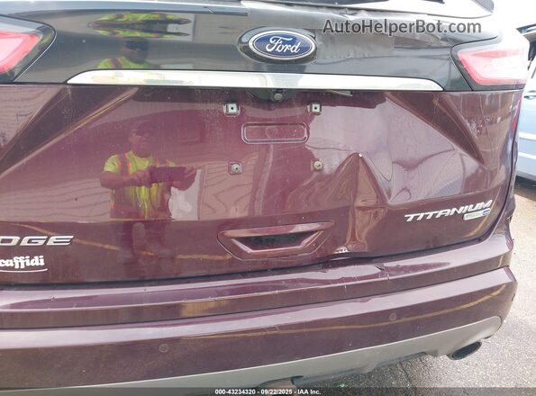 2FMPK4K92LBB22465 2020 FORD EDGE Brown 