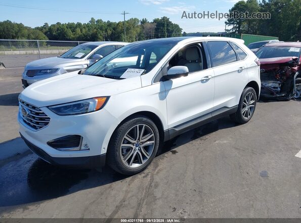 2FMPK4K92MBA28703 2021 FORD EDGE White Front left
