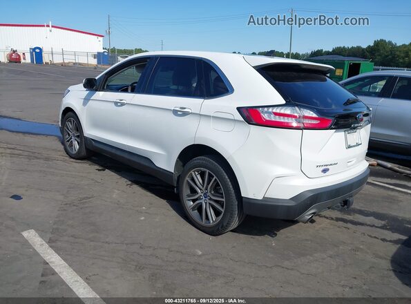 2FMPK4K92MBA28703 2021 FORD EDGE White Rear left