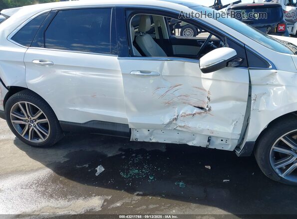 2FMPK4K92MBA28703 2021 FORD EDGE White Front view