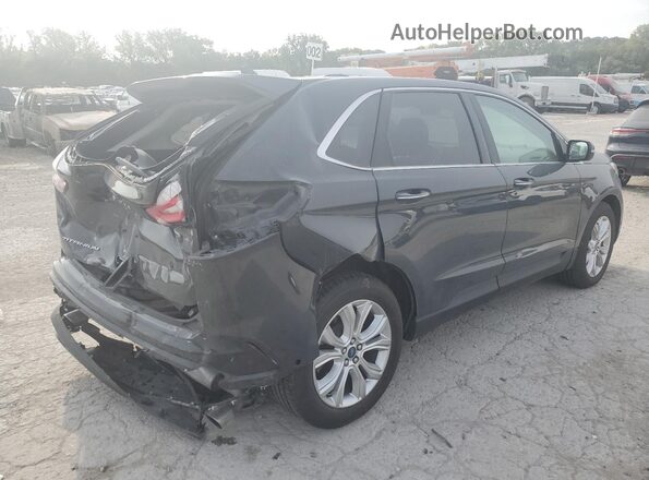 2FMPK4K94MBA10445 2021 FORD EDGE Gray 