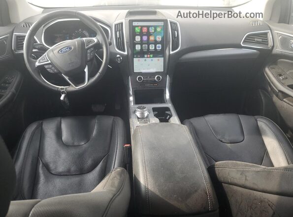 2FMPK4K94MBA10445 2021 FORD EDGE Gray 