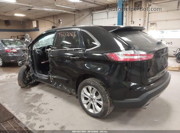 2FMPK4K95NBA94969 2022 FORD EDGE Black უკანა მარცხენა
