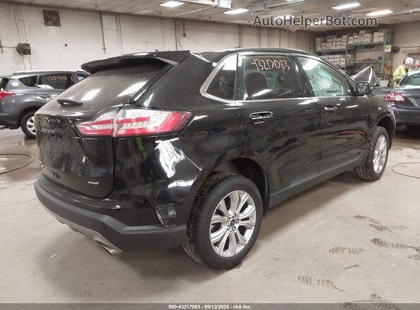 2FMPK4K95NBA94969 2022 FORD EDGE Black უკანა მარჯვენა