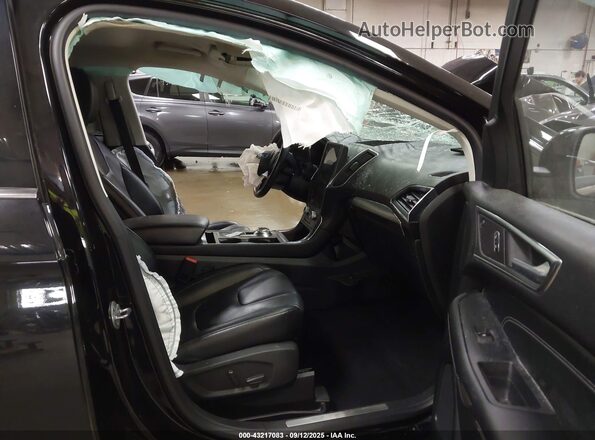 2FMPK4K95NBA94969 2022 FORD EDGE Black წინა სალონის ხედი