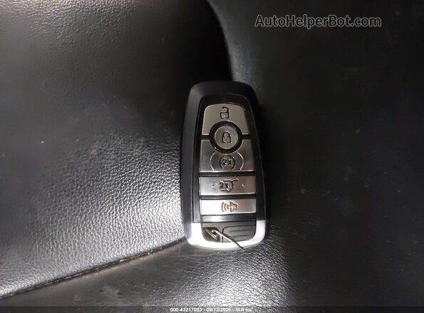 2FMPK4K95NBA94969 2022 FORD EDGE Black წინა პანელის ხედი