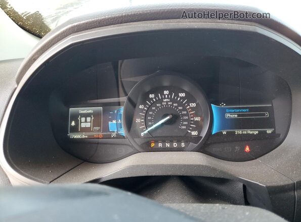 2FMPK4K97NBA51640 2022 FORD EDGE Burn Vista del cuadro de instrumentos