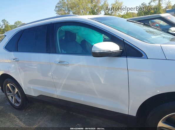 2FMPK4K98LBB19098 2020 FORD EDGE White Vista interior trasera