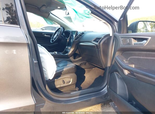 2FMPK4K98NBA94061 2022 FORD EDGE Серый Вид салона спереди