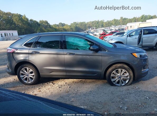 2FMPK4K98NBA94061 2022 FORD EDGE Серый Вид задней части салона