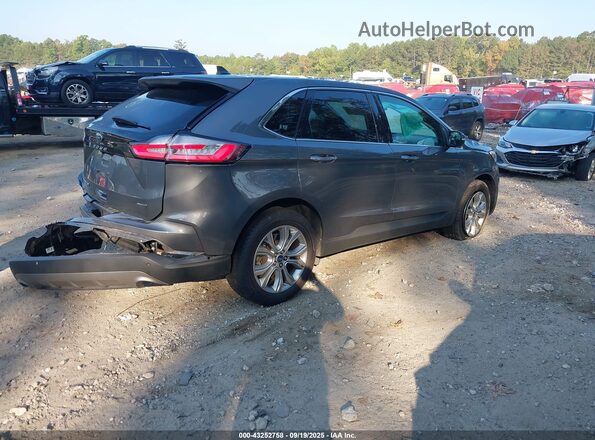 2FMPK4K98NBA94061 2022 FORD EDGE Серый Задняя правая четверть