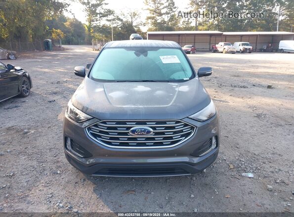 2FMPK4K98NBA94061 2022 FORD EDGE Серый Вид щитка приборов