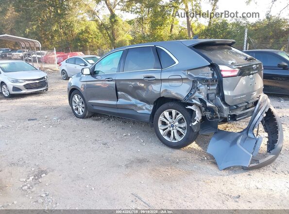 2FMPK4K98NBA94061 2022 FORD EDGE Серый Задняя левая четверть