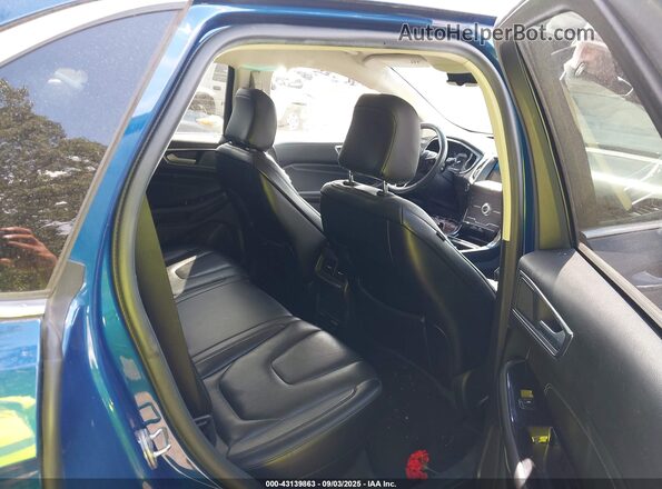 2FMPK4K99LBB35424 2020 FORD EDGE Blue Vista de la etiqueta del VIN
