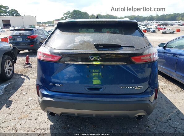 2FMPK4K99LBB35424 2020 FORD EDGE Blue 
