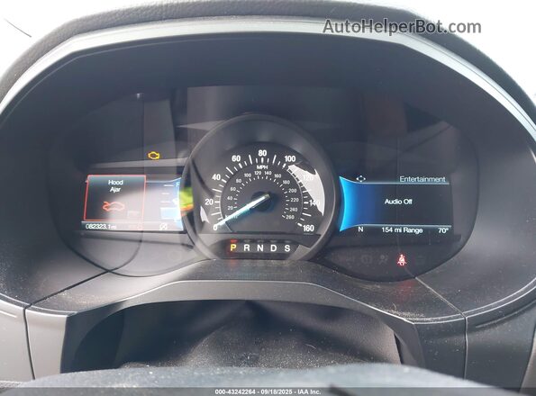 2FMPK4K99NBA41529 2022 FORD EDGE Silver Vista de los asientos traseros