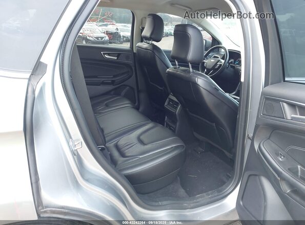 2FMPK4K99NBA41529 2022 FORD EDGE Silver Vista de la etiqueta del VIN