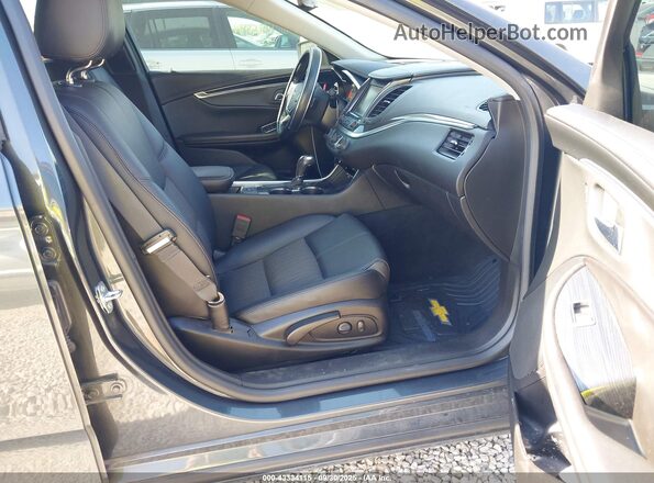 2G11Z5S37K9109944 2019 CHEVROLET IMPALA Gray Widok wnętrza z przodu