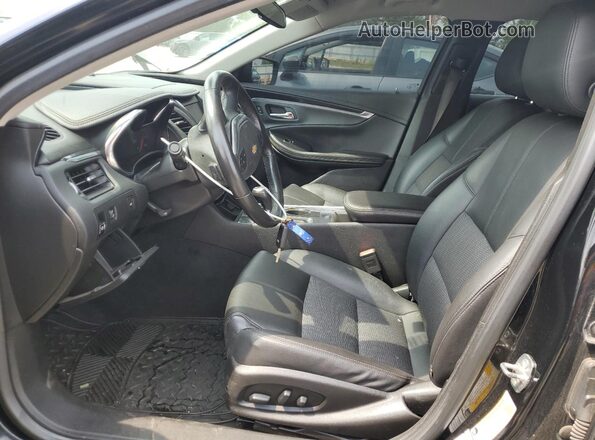 2G11Z5SA2K9132658 2019 CHEVROLET IMPALA Black Widok wnętrza z przodu