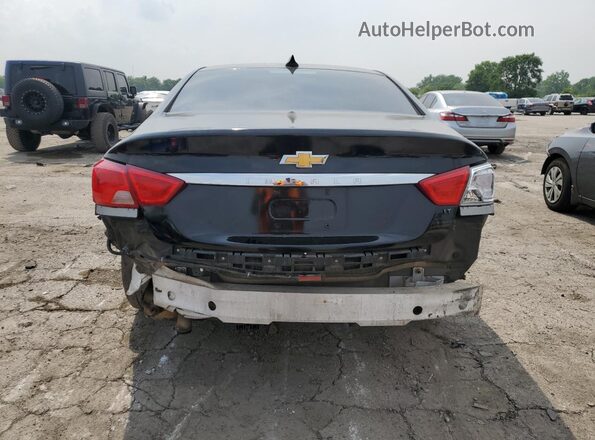 2G11Z5SA2K9132658 2019 CHEVROLET IMPALA Black Widok z tyłu