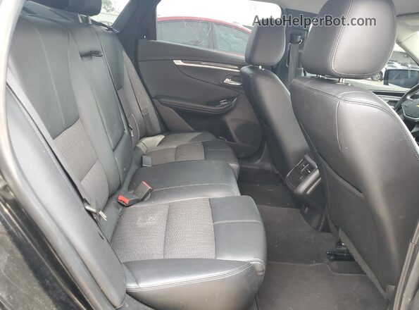 2G11Z5SA2K9132658 2019 CHEVROLET IMPALA Black Widok tylnych siedzeń