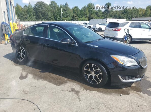 2G4GL5EX4H9133074 2017 BUICK REGAL Black 