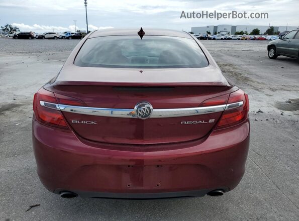 2G4GL5EX5H9123606 2017 BUICK REGAL Burgundy 