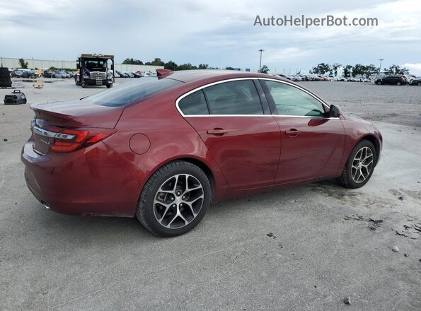 2G4GL5EX5H9123606 2017 BUICK REGAL Burgundy 