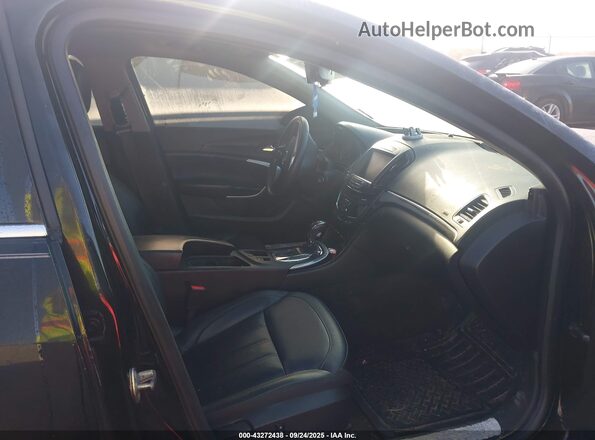 2G4GL5EX8H9195724 2017 BUICK REGAL Black Front interior view