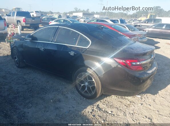 2G4GL5EX8H9195724 2017 BUICK REGAL Black Rear left
