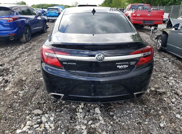 2G4GU5GX6H9103682 2017 BUICK REGAL Black 