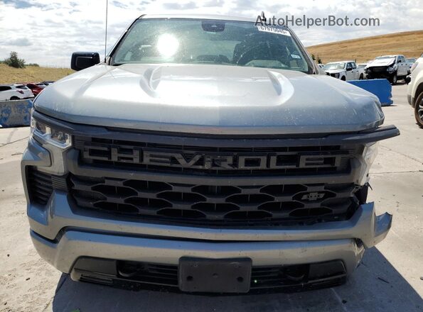 2GCUDEED0P1154995 2023 CHEVROLET SILVERADO Silver წინა ხედი
