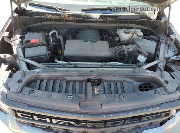 2GCUDEED0P1154995 2023 CHEVROLET SILVERADO Silver უკანა სალონის ხედი