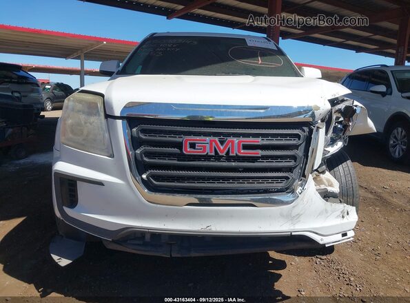 2GKALMEK4G6249453 2016 GMC TERRAIN White Vista del cuadro de instrumentos