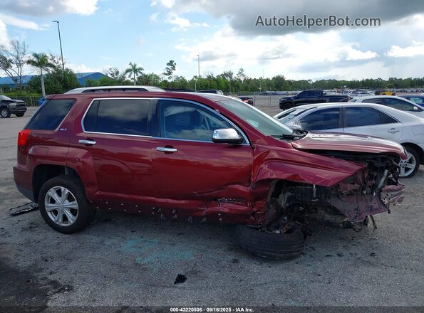 2GKALPEKXH6144063 2017 GMC TERRAIN Red Панорамний вид салону 360°
