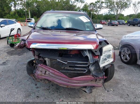 2GKALPEKXH6144063 2017 GMC TERRAIN Red Вид задньої частини салону
