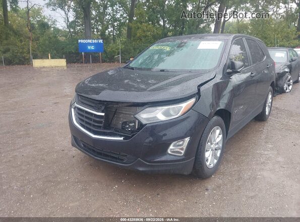 2GNAXFEV4L6139476 2020 CHEVROLET EQUINOX Black წინა მარცხენა ხედი სამი მეოთხედიდან