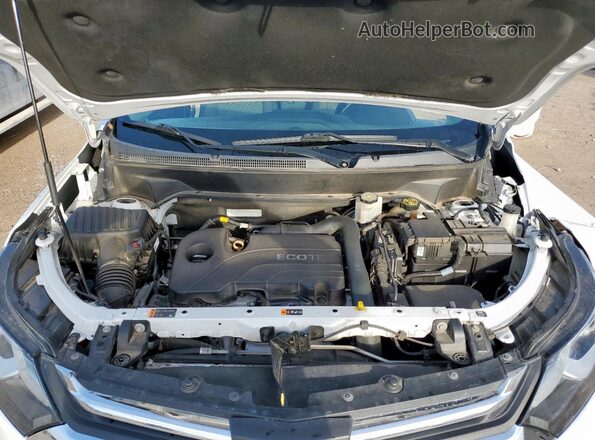 2GNAXSEV2J6323644 2018 CHEVROLET EQUINOX White Widok komory silnika