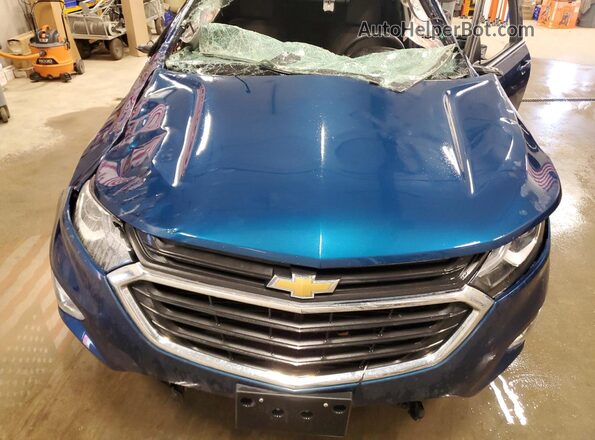 2GNAXUEV5L6158526 2020 CHEVROLET EQUINOX Blue Вид підкапотного простору