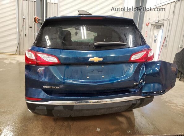2GNAXUEV5L6158526 2020 CHEVROLET EQUINOX Blue Вид ззаду