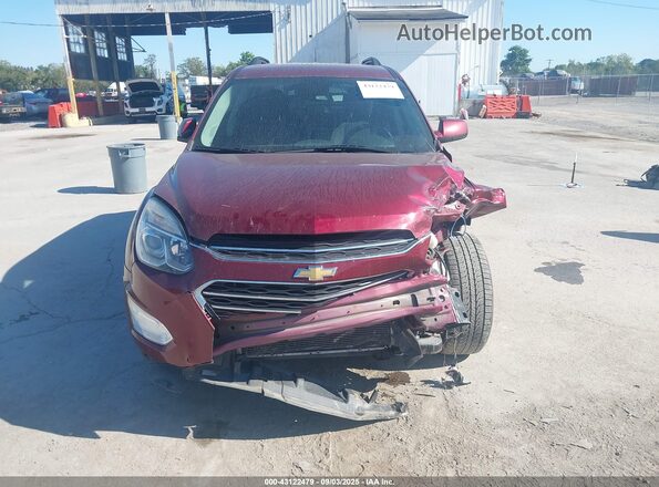 2GNFLFEK2G6239962 2016 CHEVROLET EQUINOX Темно-бордовый Вид задней части салона