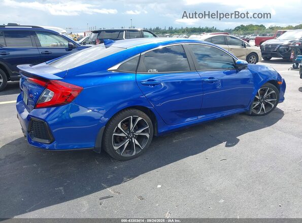2HGFC1E58KH707097 2019 HONDA CIVIC SI Blue 
